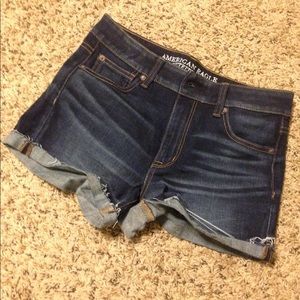 AE jean shorts NWOT high rise
